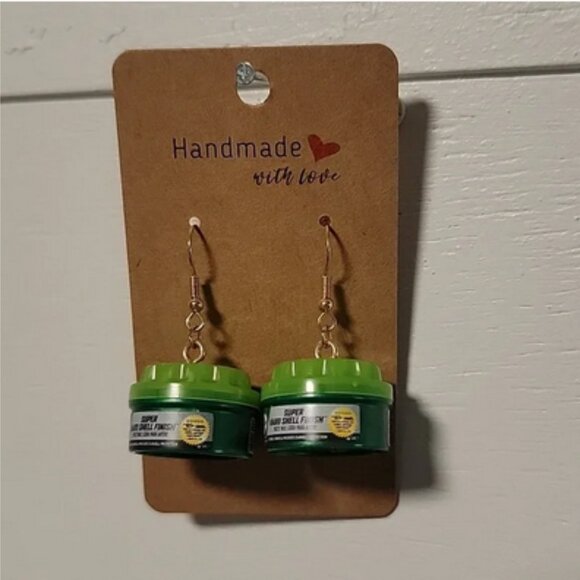 Handmade "Turtle Wax" Earrings - Picture 1 of 1